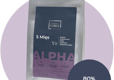 linia alpha 5 mięs – kaczka | wieprzowina | indyk | wołowina | wołowina angus 20 kg (2x10kg)