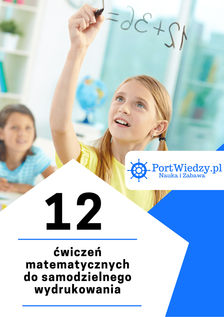 12 ćwiczeń matematycznych do samodzielnego wydrukowania