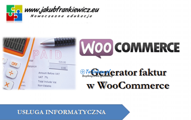Genertor faktur w WooCommerce
