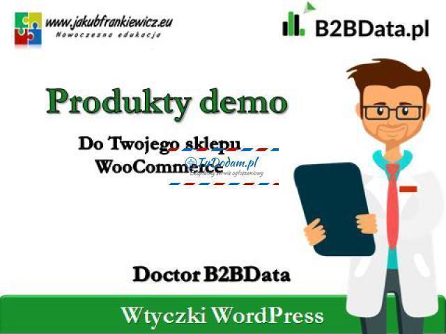 Doctor B2BData – Produkty do demo