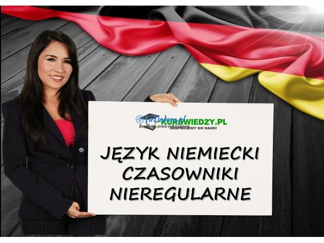 Język niemiecki. Czasowniki nieregularne