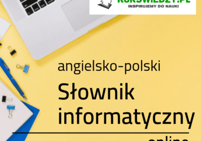 Angielsko-polski słownik informatyczny online