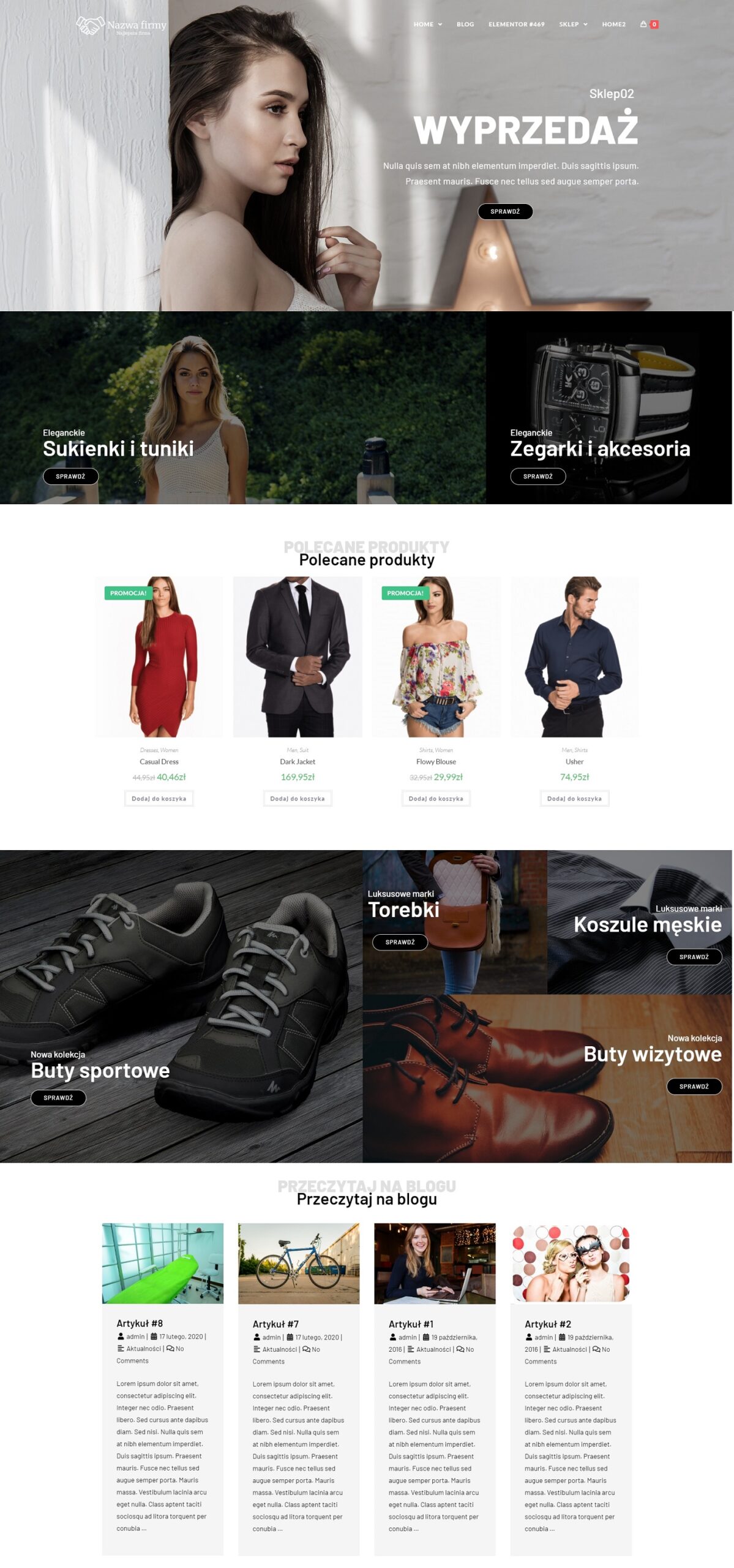 Gotowy sklep internetowy w 48h