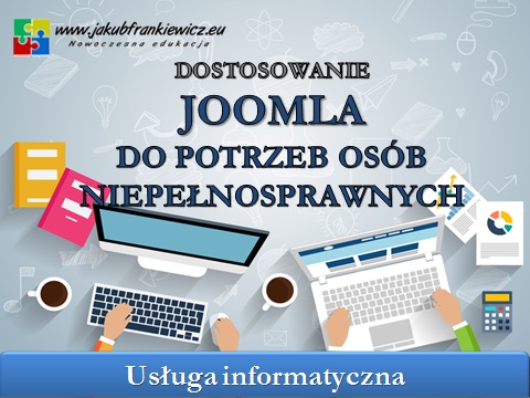 Dostosowanie Joomla do potrzeb osób niepełnosprawnych