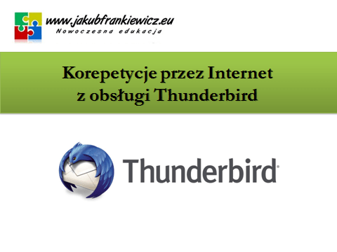 Korepetycje przez Internet z obsługi Thunderbird