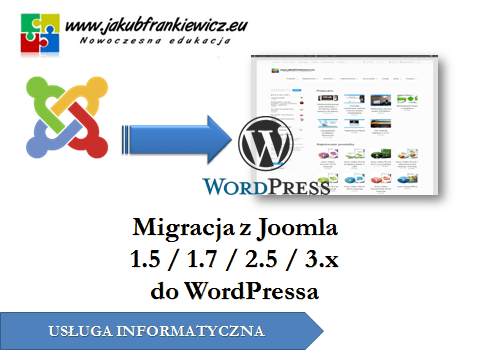 Migracja z Joomla 1.5 / 1.7 / 2.5 / 3.1 do WordPress