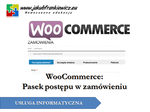 WooCommerce: Pasek postępu w zamówieniu