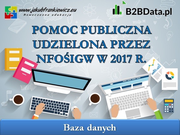 Pomoc publiczna udzielona przez NFOŚiGW