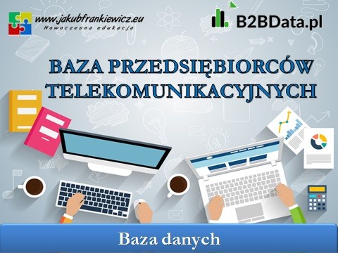 Baza przedsiębiorców telekomunikacyjnych