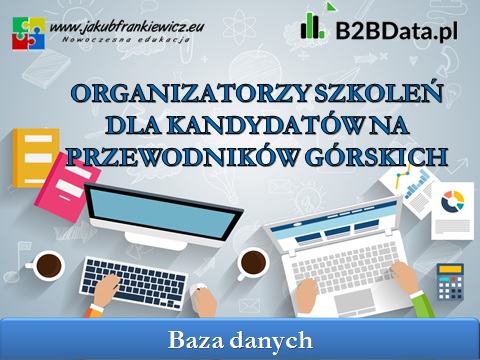 Organizatorzy szkoleń dla kandydatów na przewodników górskich