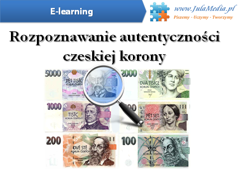 Kurs  Rozpoznawanie autentyczności czeskiej korony (e-learning)
