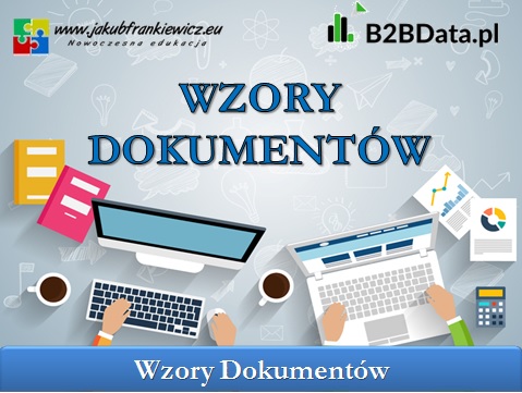 Oświadczenie o zapoznaniu się z regulaminem pracy oraz zasadami BHP – wzór