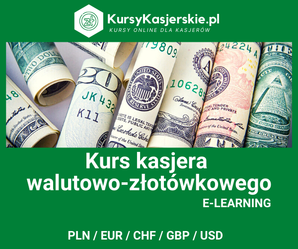Kurs – Kasjer walutowo-złotówk
