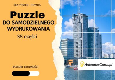 Sea Tower – Gdynia – Puzzle do wydruku