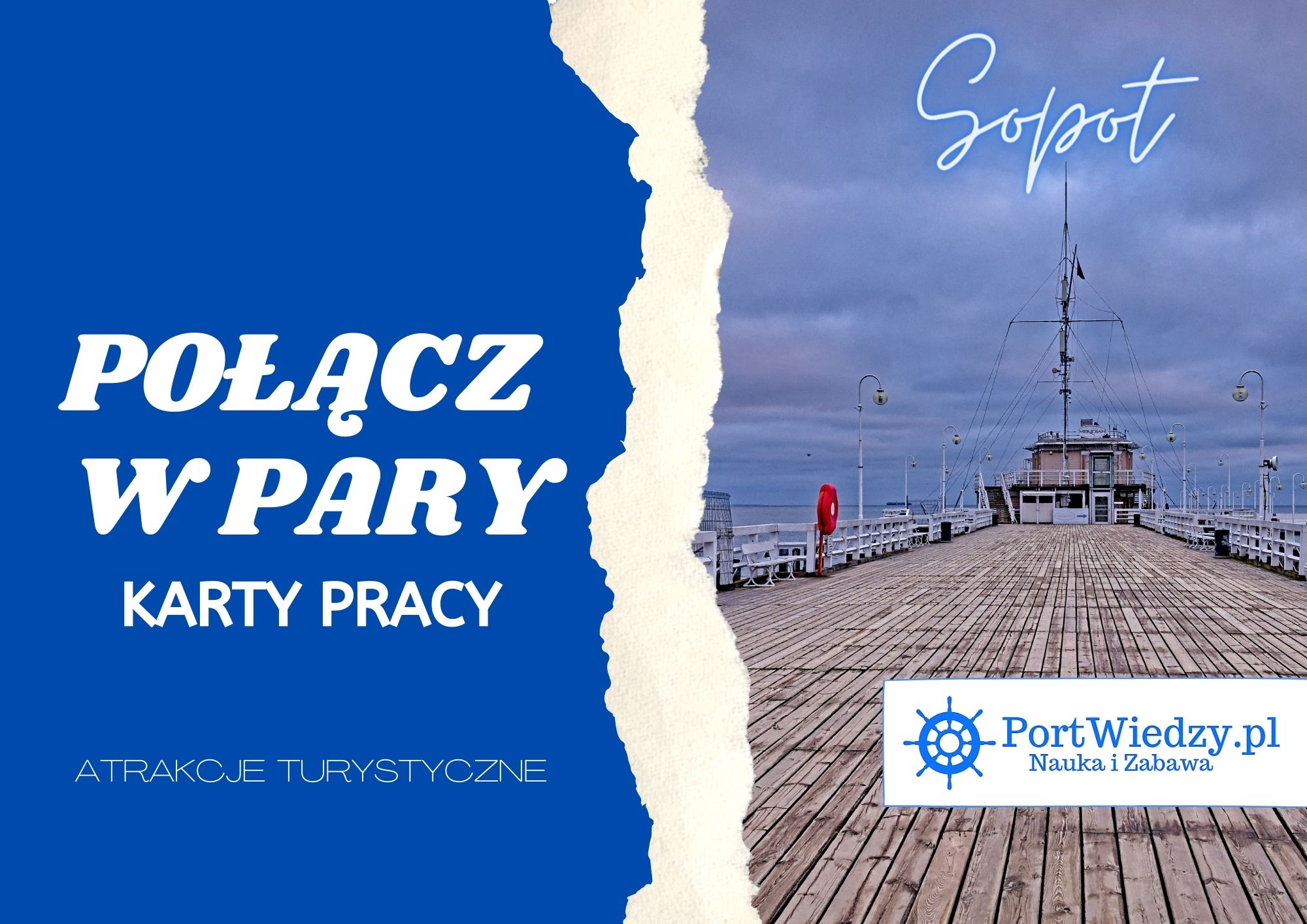 Sopot. Atrakcje turystyczne – Połącz w pary