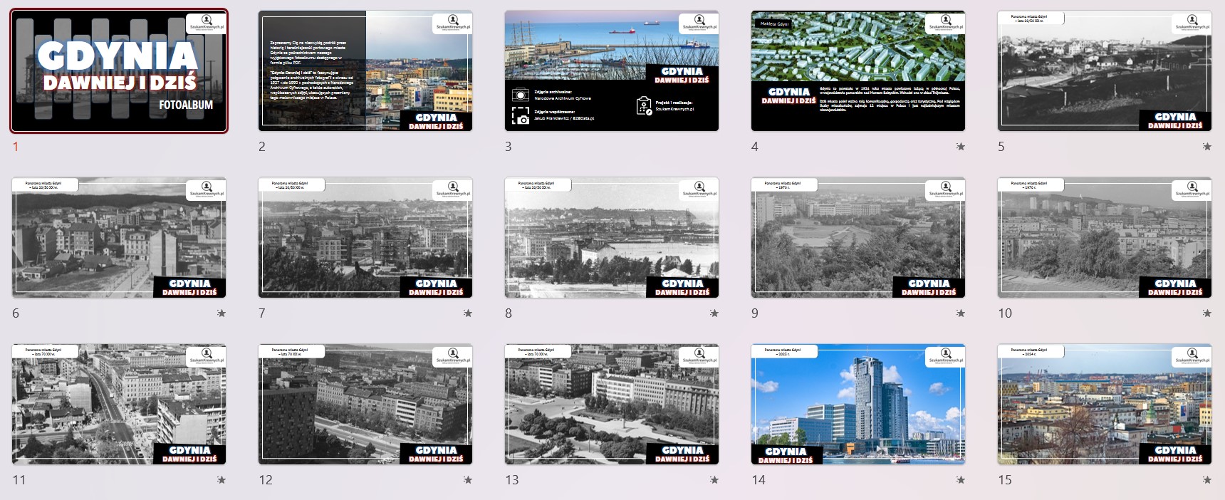 Gdynia – Dawniej i dziś – Fotoalbum