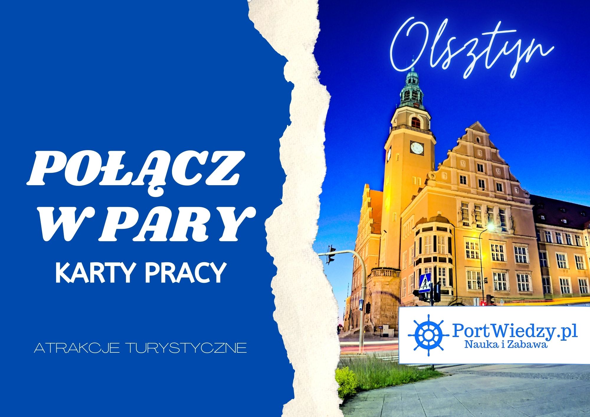 Olsztyn. Atrakcje turystyczne – Połącz w pary