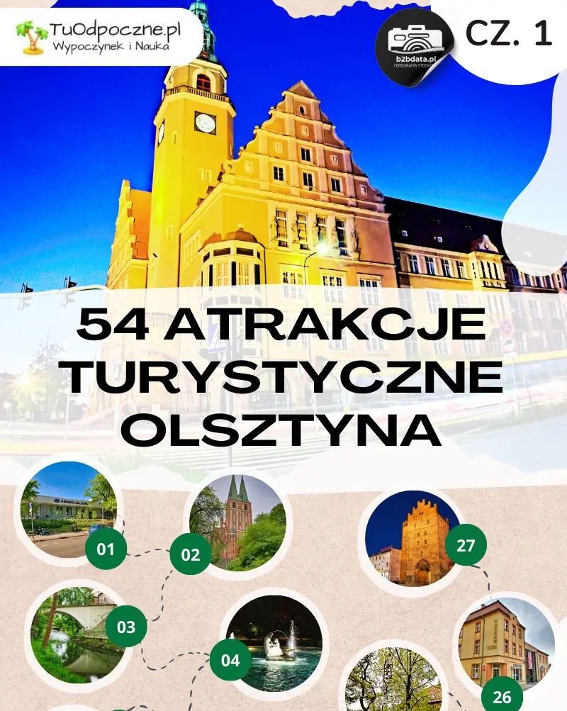 Olsztyn. Atrakcje turystyczne – ściąga turysty