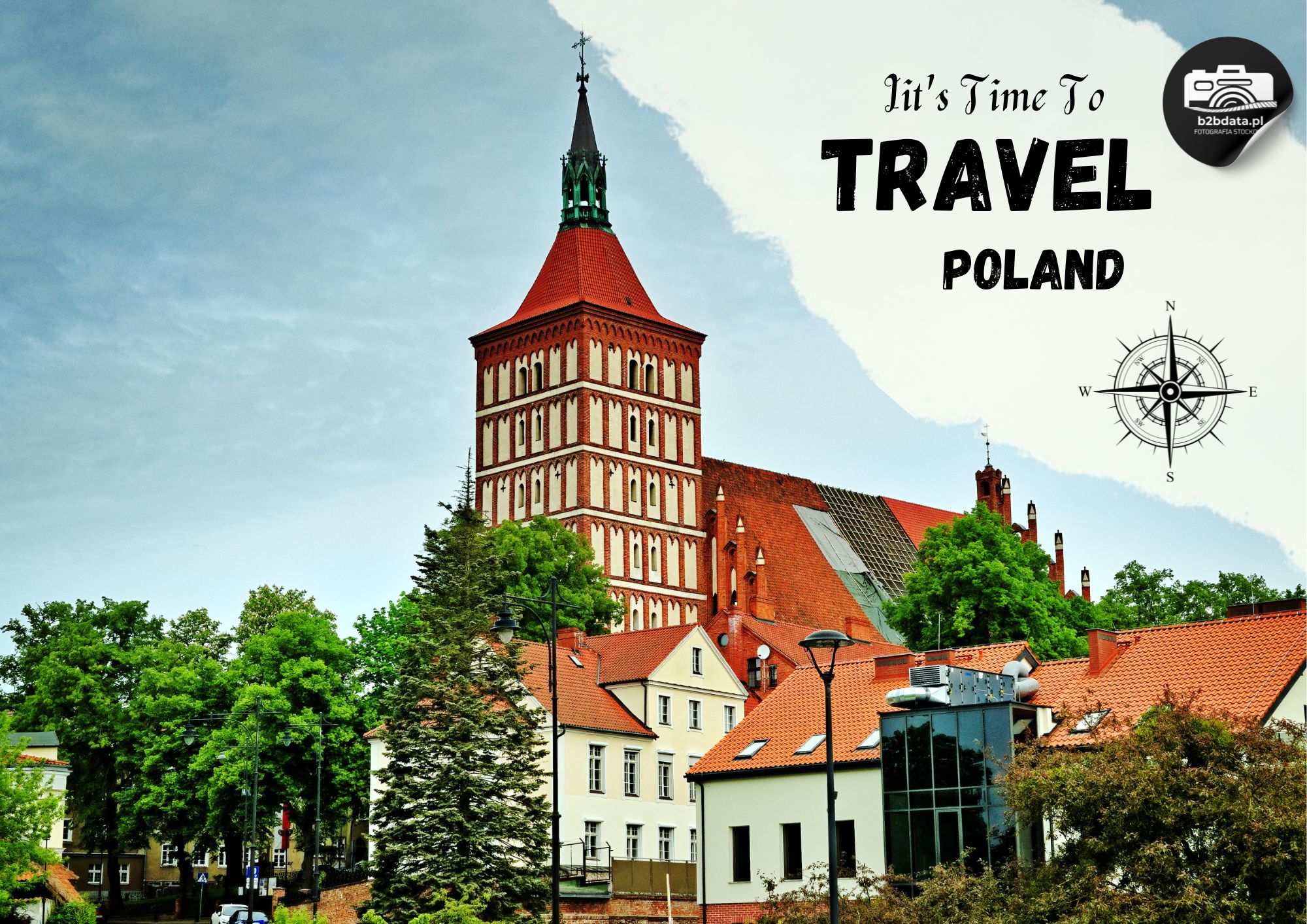 Bazylika konkatedralna św. Jakuba Apostoła w Olsztynie – Plakat do samodzielnego wydrukowania