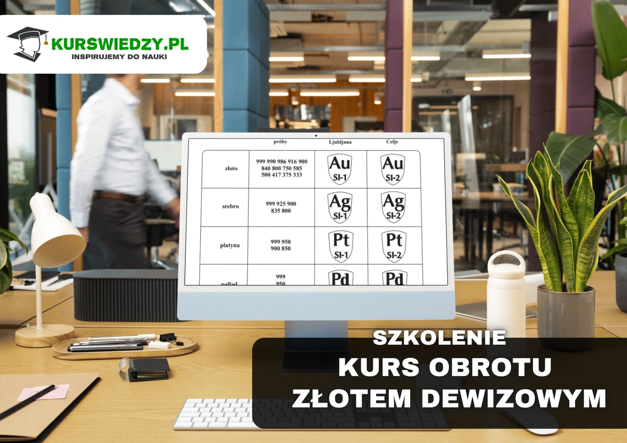 Kurs Obrotu Złotem Dewizowym – E-learning