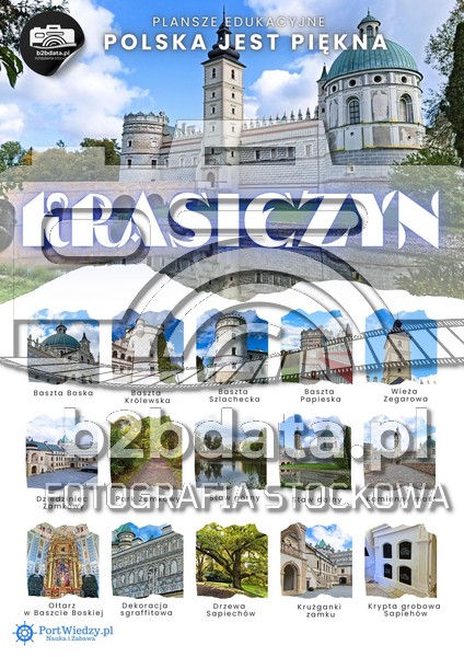 Zamek w Krasiczynie – Plansza edukacyjna