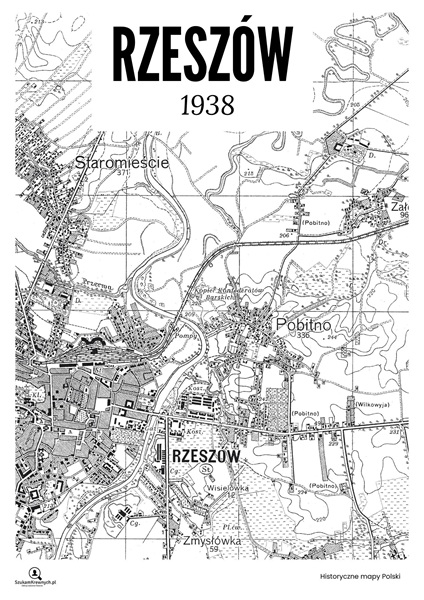Rzeszów 1938 – Plakat do samodzielnego wydrukowania