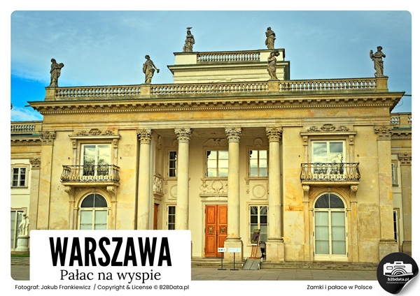 Warszawa. Pałac na Wyspie – Plakat do samodzielnego wydrukowania