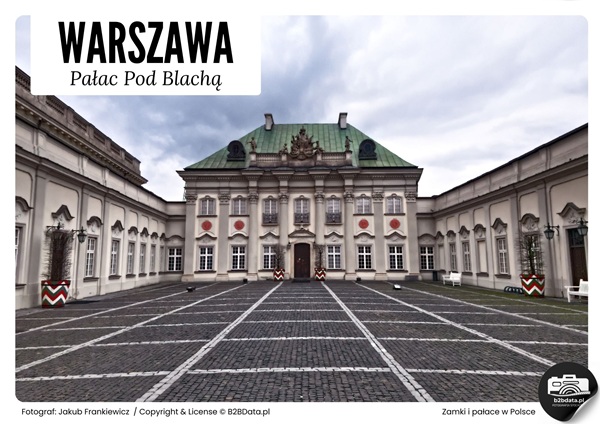 Warszawa. Pałac pod Blachą – Plakat do samodzielnego wydrukowania