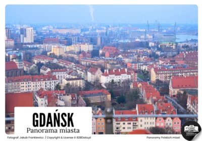 Gdansk-02-Panorama-miasta-Plakat