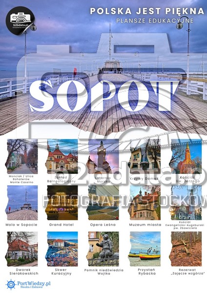 Sopot – Plansza edukacyjna