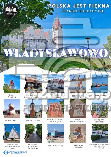 Władysławowo – plansza edukacyjna