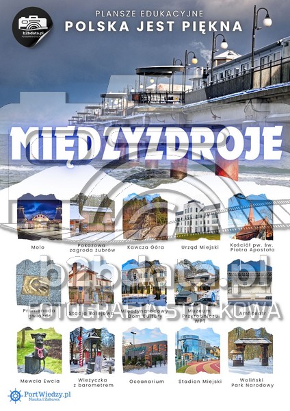 Międzyzdroje  – Plansza edukacyjna