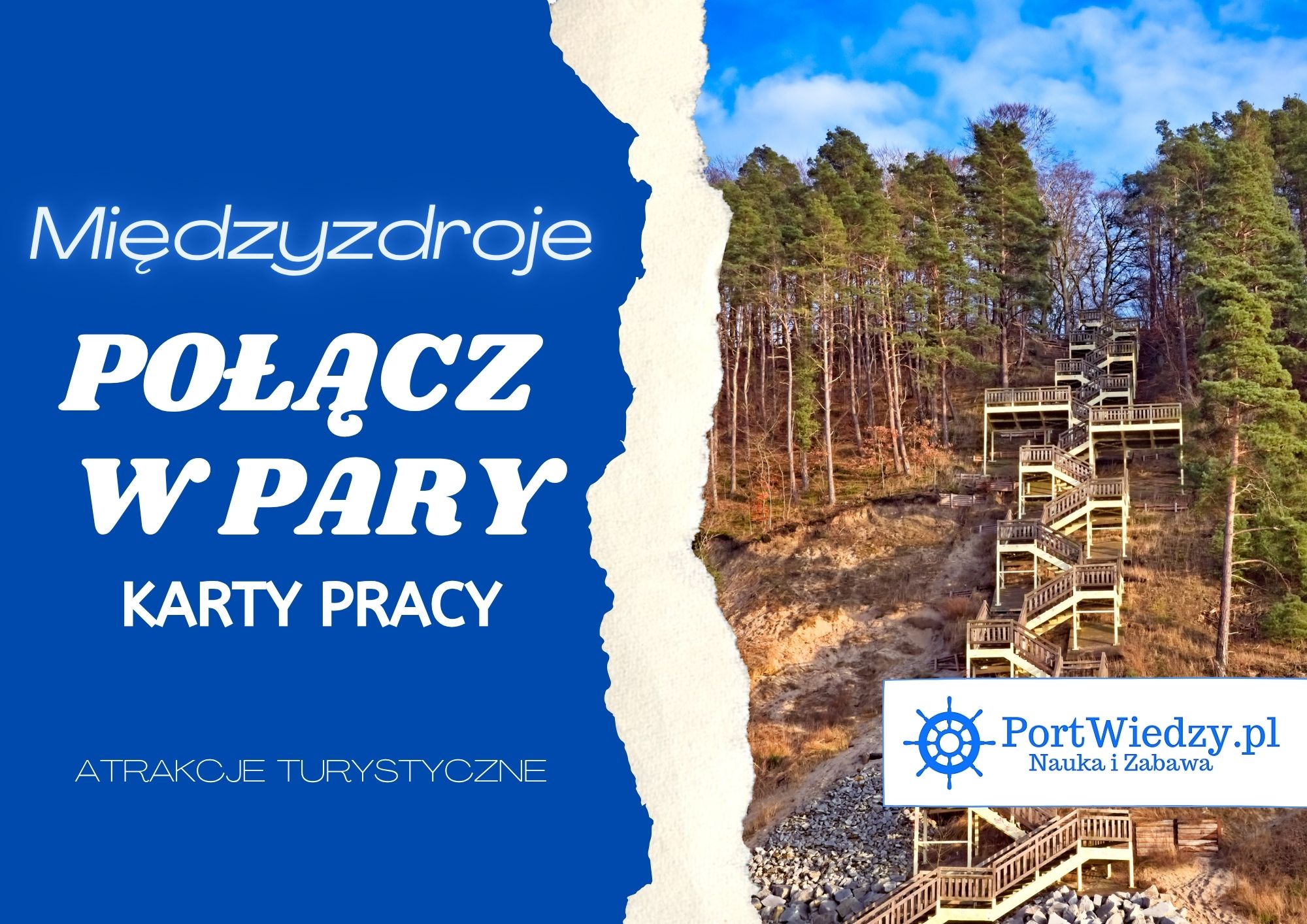 Międzyzdroje. Atrakcje turystyczne – Połącz w pary