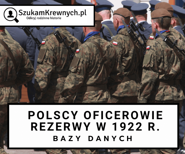 Polscy oficerowie rezerwy – 1922 r.