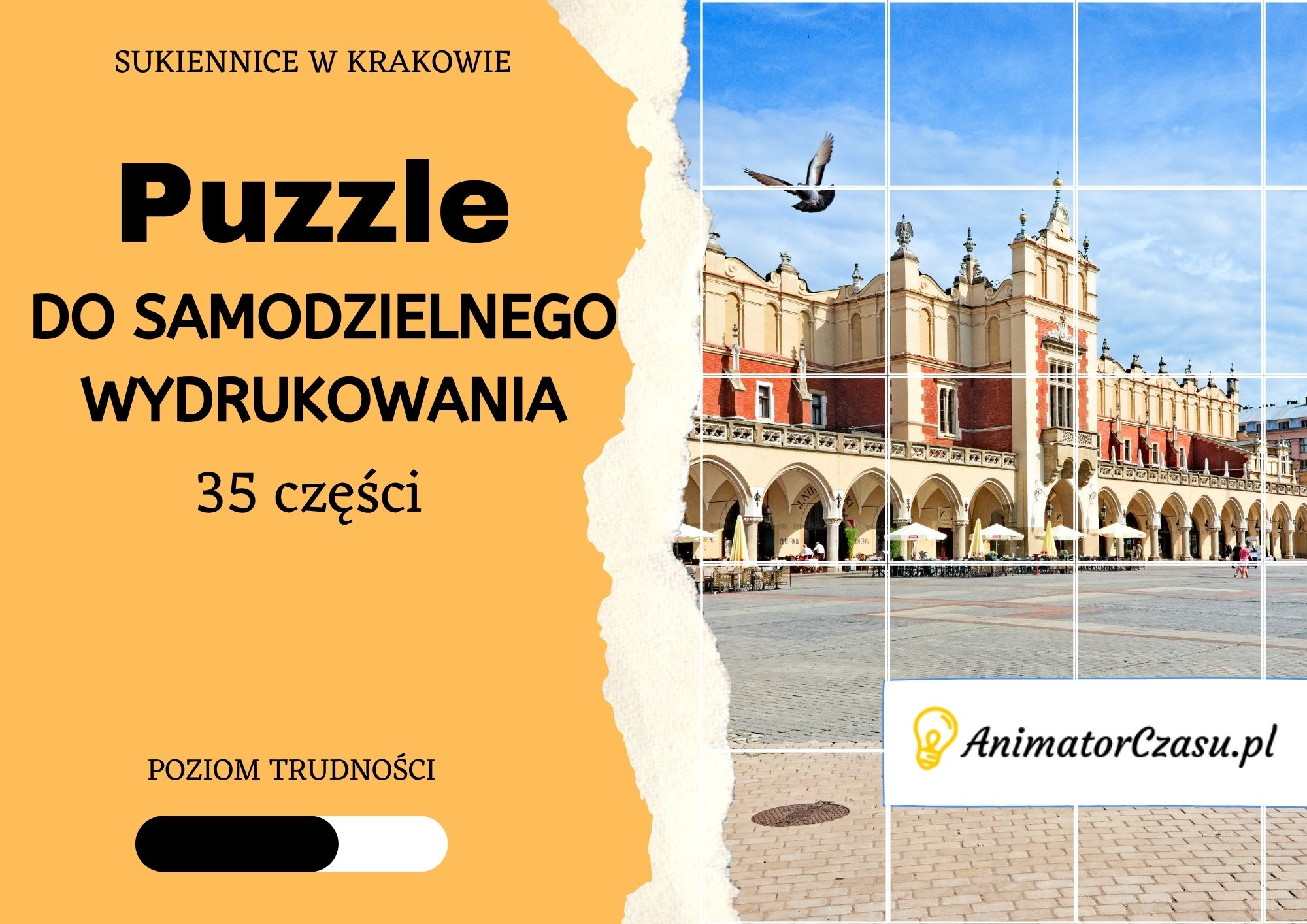 Puzzle – Sukiennice w Krakowie