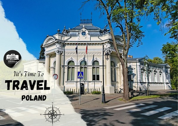 Ciechocinek – Pałacyk Dyrekcji Uzdrowiska – Plakat do samodzielnego wydrukowania