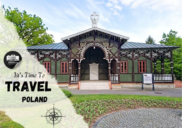 Ciechocinek – Teatr letni -Plakat do samodzielnego wydrukowania