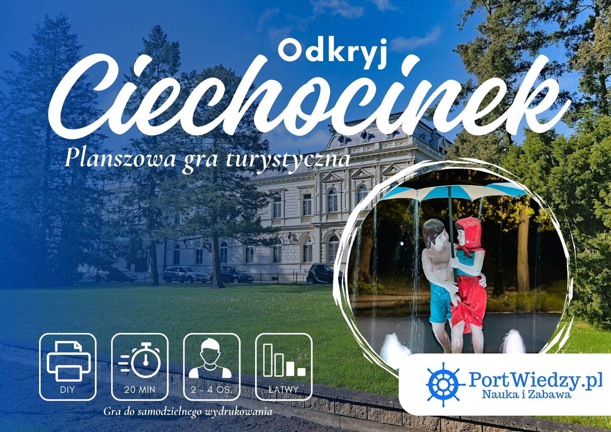 Odkryj Ciechocinek – Turystyczna gra planszowa