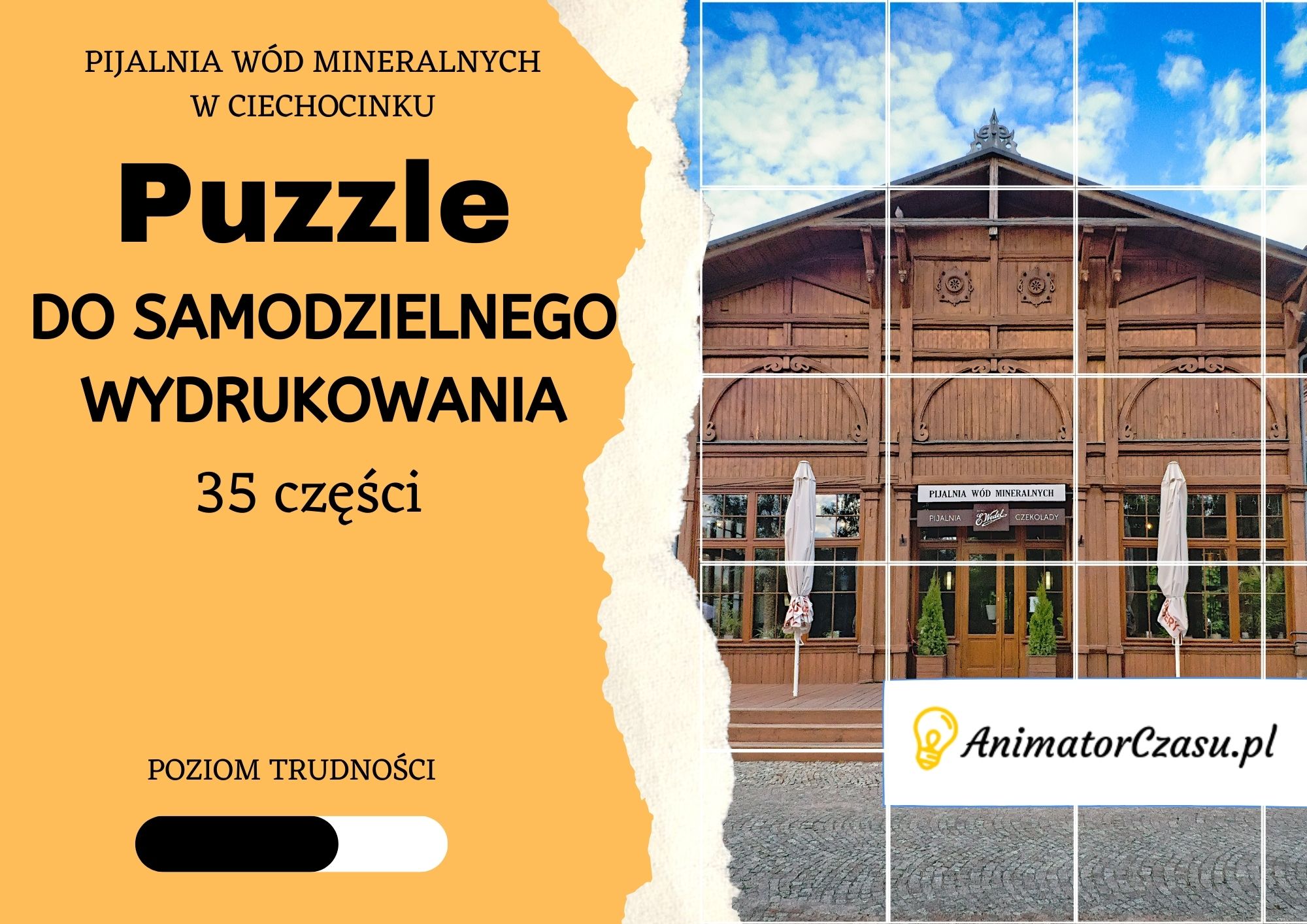 Puzzle – Pijalnia wód mineralnych w Ciechocinku
