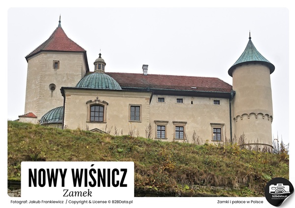Nowy Wiśnicz – Zamek 01 – Plakat do samodzielnego wydrukowania