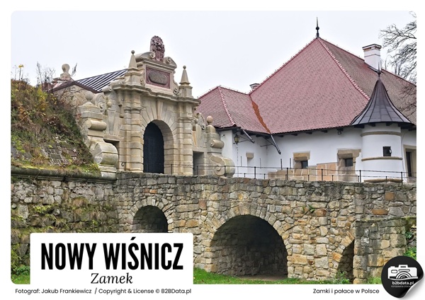 Nowy Wiśnicz – Zamek 02 – Plakat do samodzielnego wydrukowania