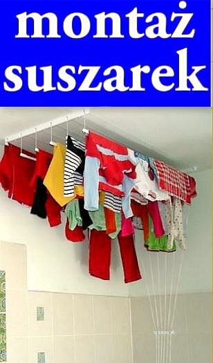 Suszarka sufitowa – monter suszarek.