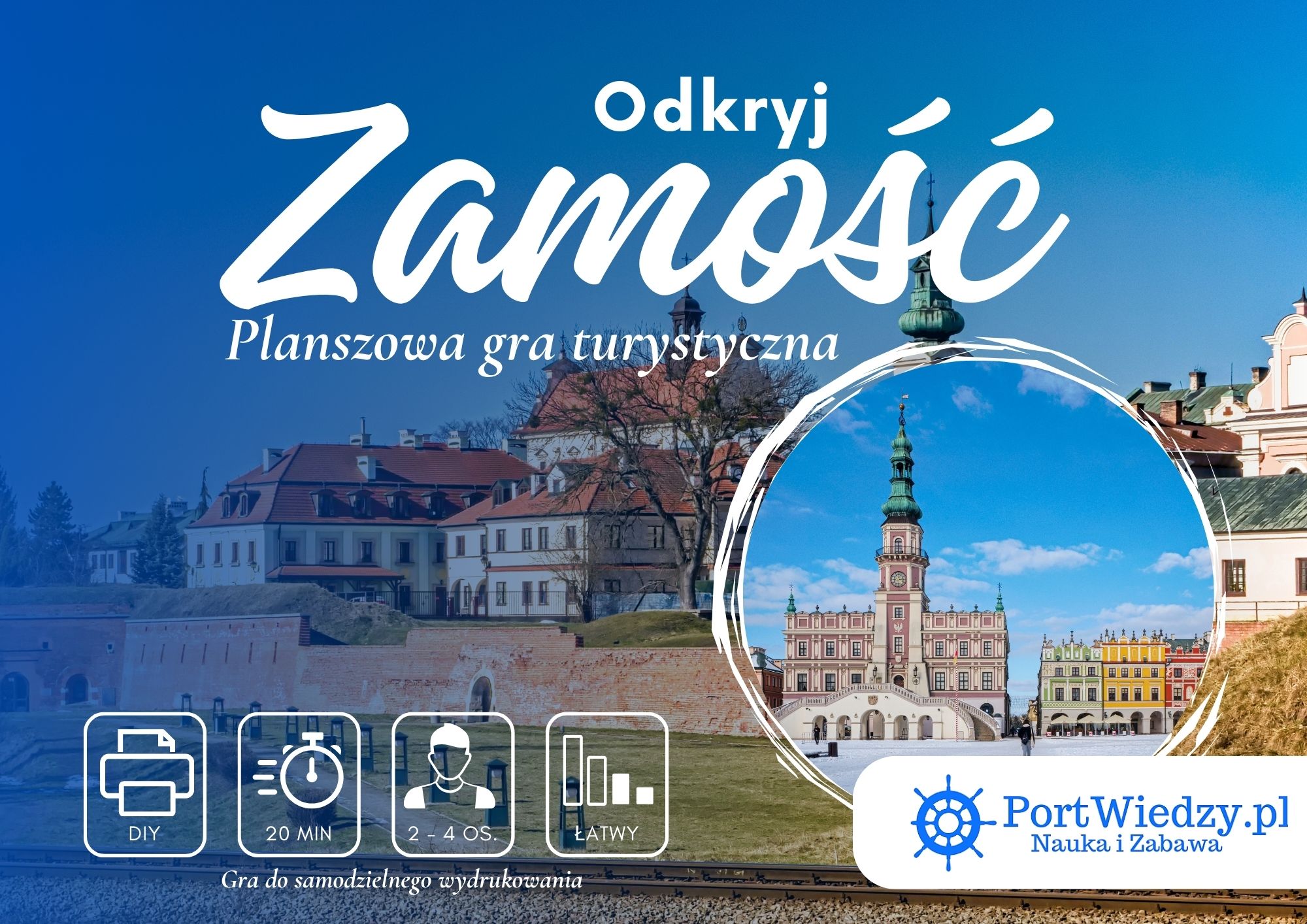 Odkryj Zamość – Turystyczna gra planszowa